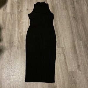 Nasty Gal Midi Ribbed Dress